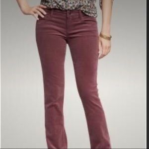 NWOT GAP Mauve Corduroys